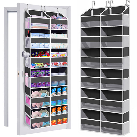 UVIAHOMI door organizer front pockets provide quick access storage for daily essentials.