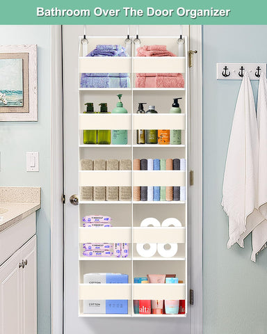 UVIAHOMI pantry and nursery storage behind a door in beige