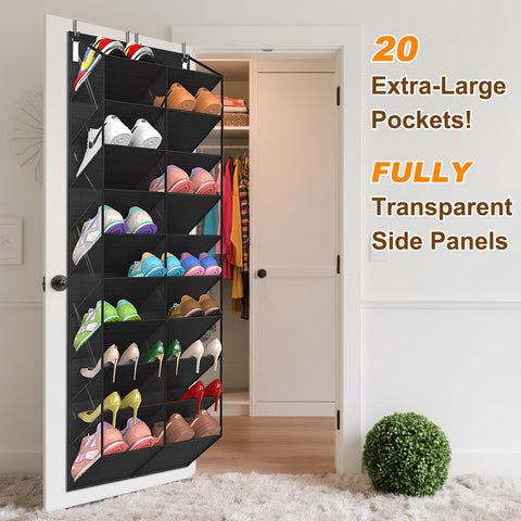 UVIAHOMI transparent PVC window lets you spot shoes at a glance.