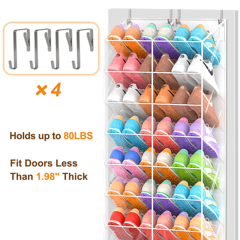 UVIAHOMI wide-design closet shoe rack keeps entryways neat and accessible.