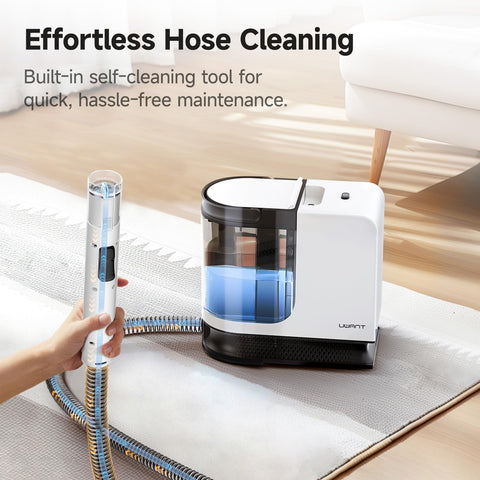 Cleaning solution included with Uwant carpet cleaner