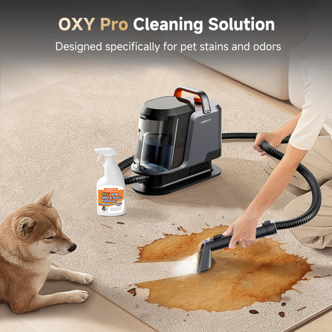 Uwant pet-pro-solution spray bottle enables precise stain treatment