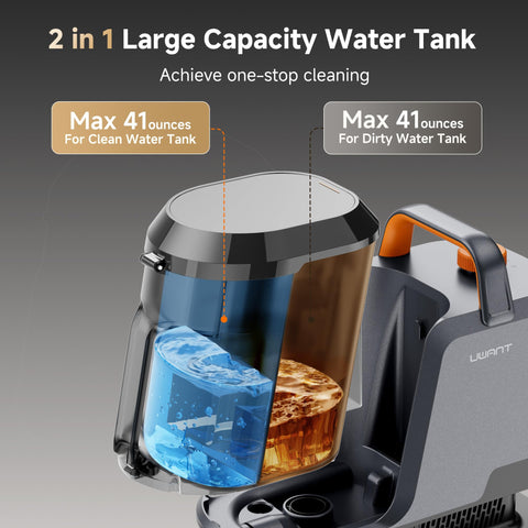 Uwant 2-in-1 water tank design keeps water and waste compact
