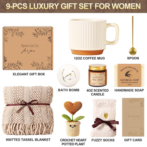Uwingess ceramic coffee mug with gold spoon for warm, comforting mornings.