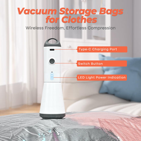 Vacbird 29-inch small bags protect light garments during travel.