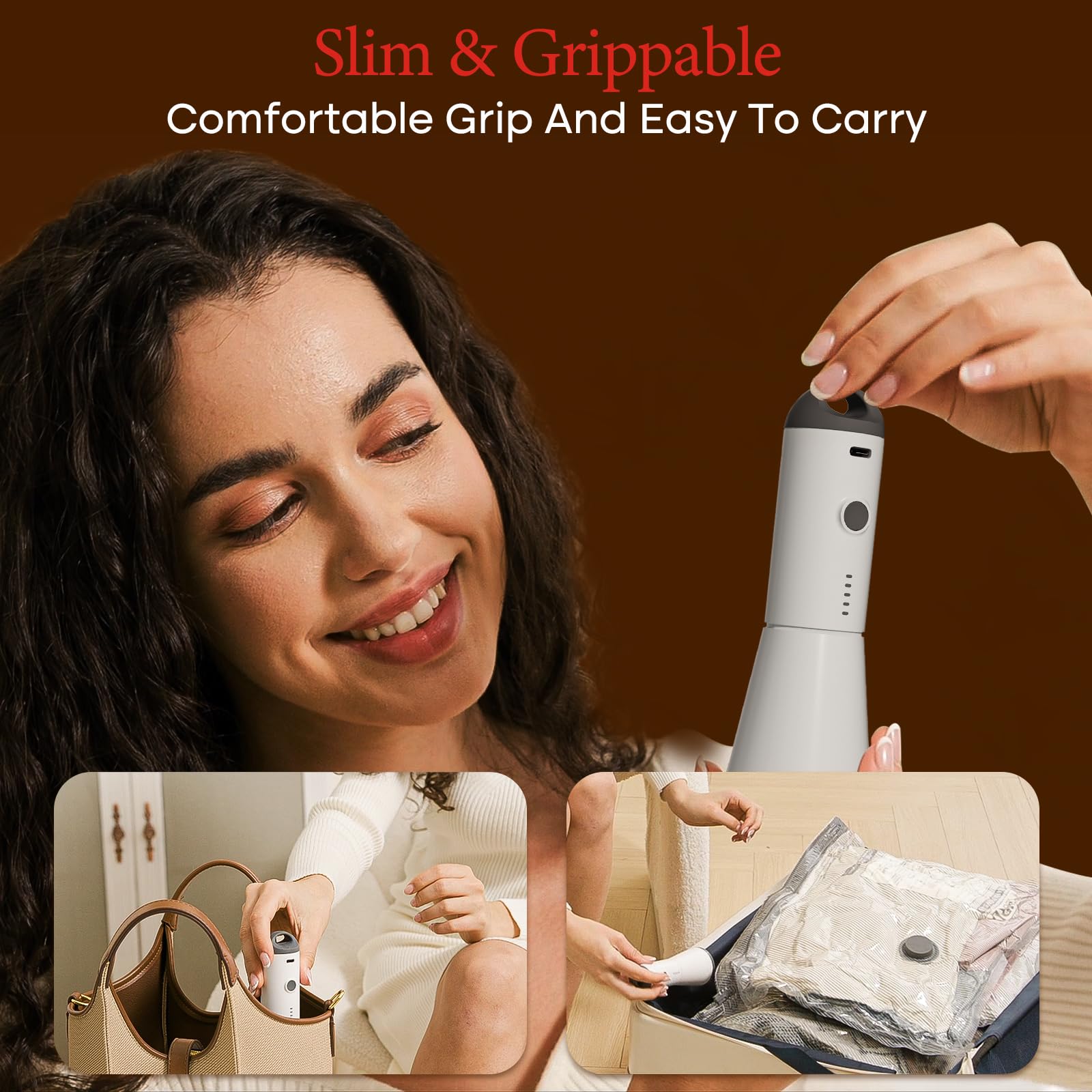 Vacbird airtight seal preserves clothes and saves space.