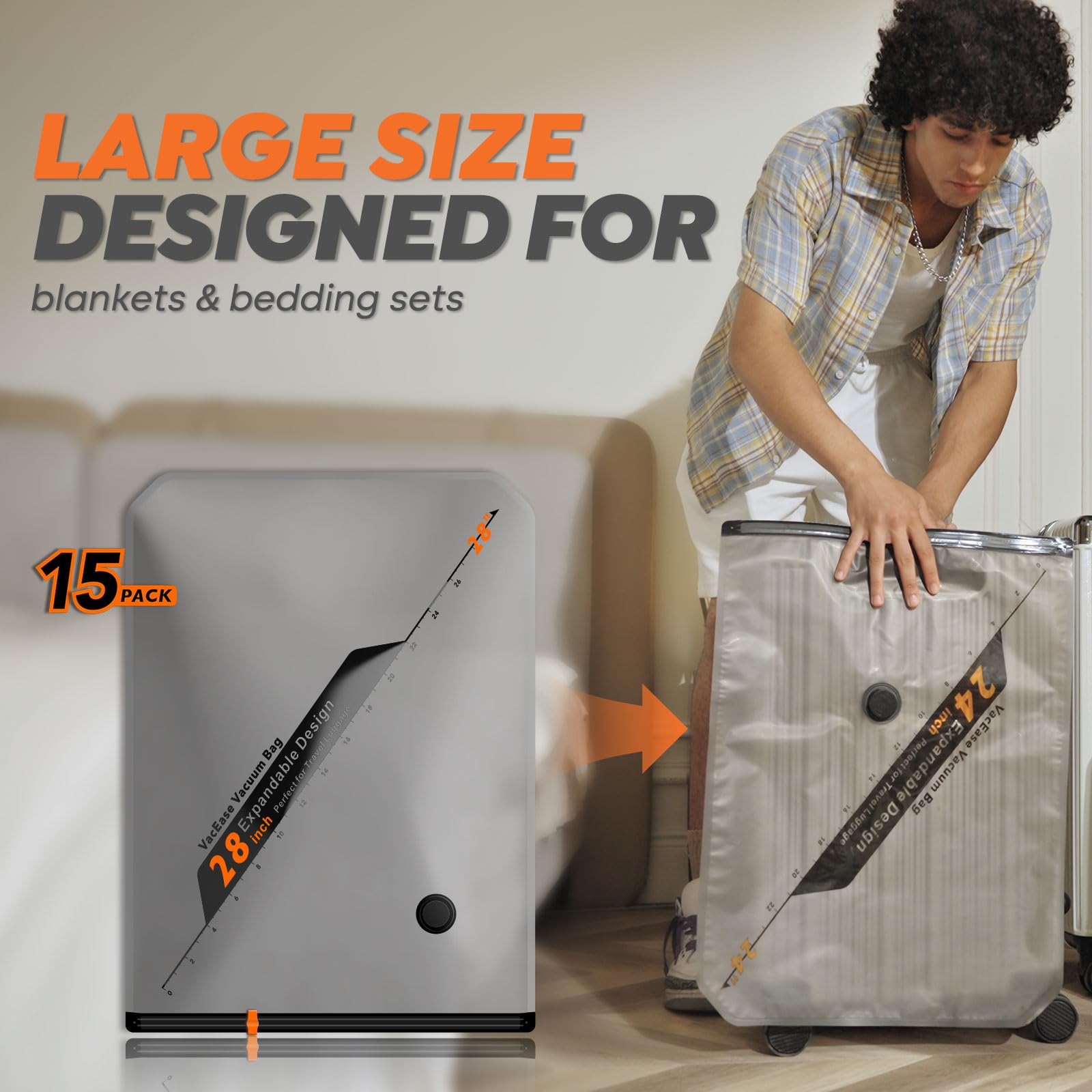 Vacbird palm-size pump in a compact kit for travel-ready packing.