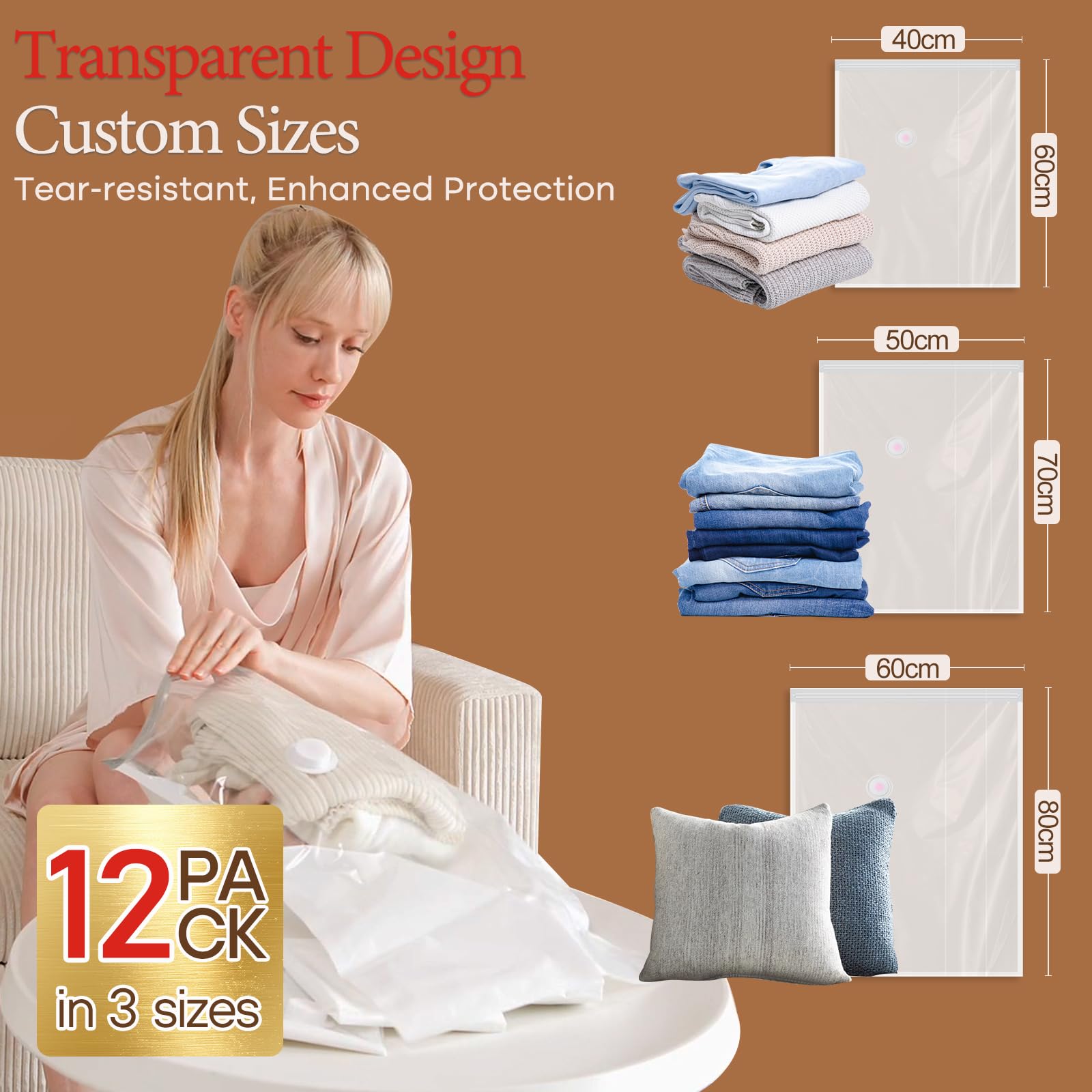 Vacbird tear-resistant material resists wear through travel and storage.