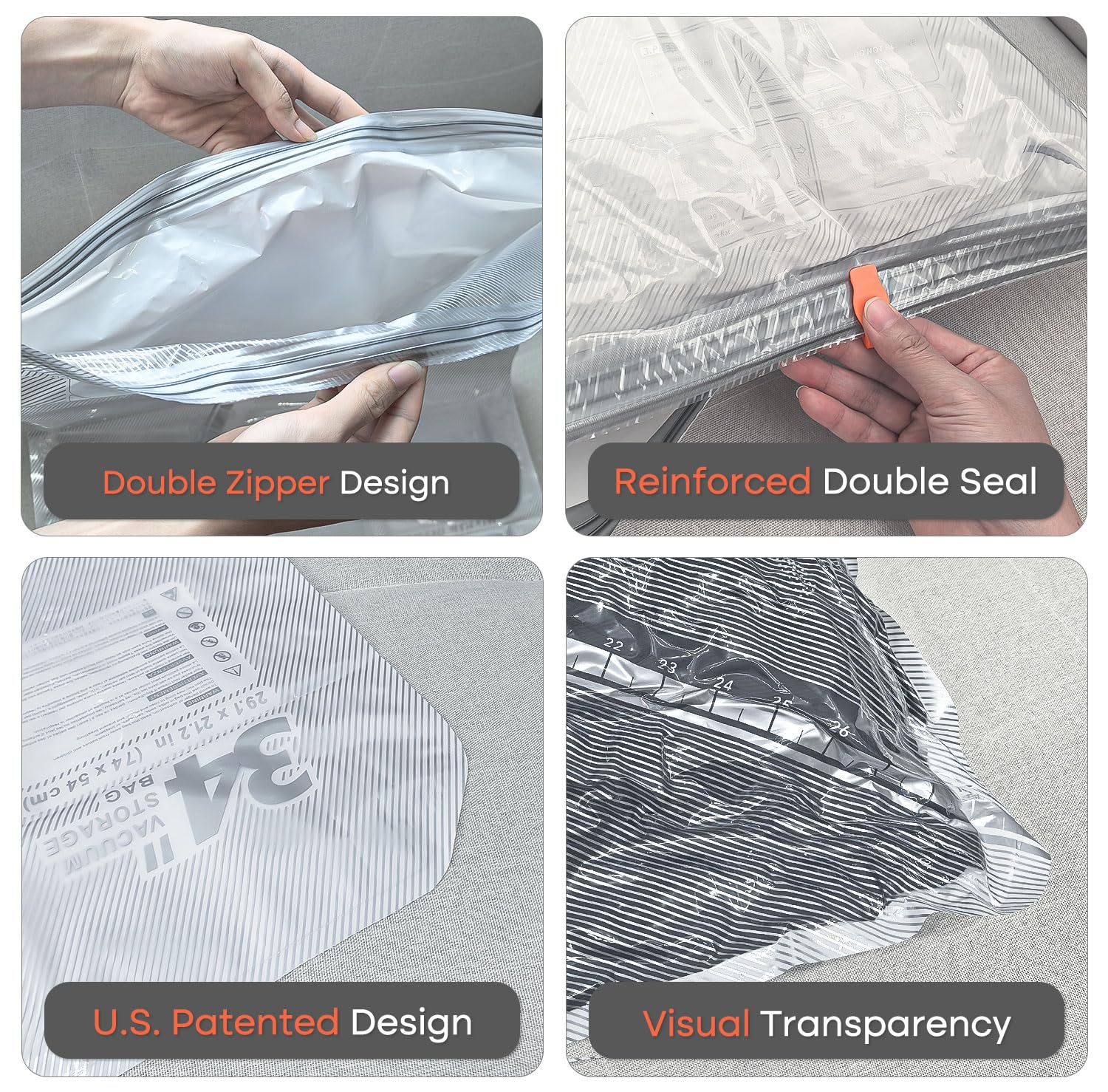 Vacbird travel storage setup helps maximize luggage space.