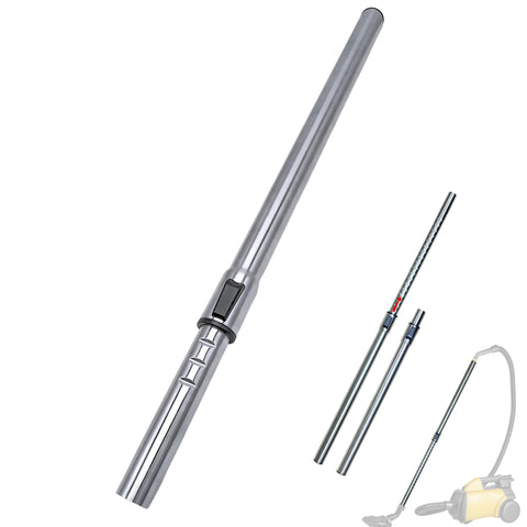 VACEXT 1.25 inch stainless steel extension wand close-up for durability