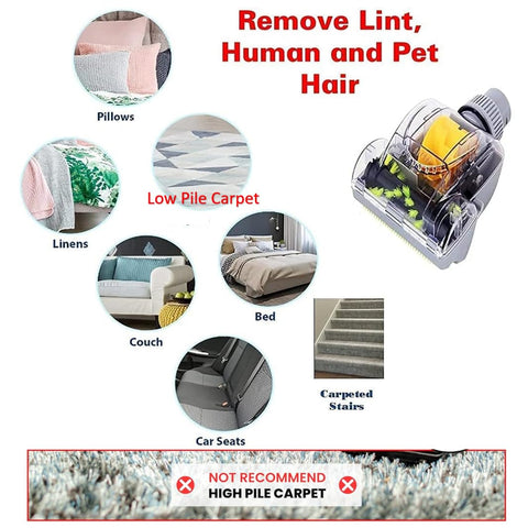 VACEXT assorted adapters for flexible compatibility with multiple vacuums.