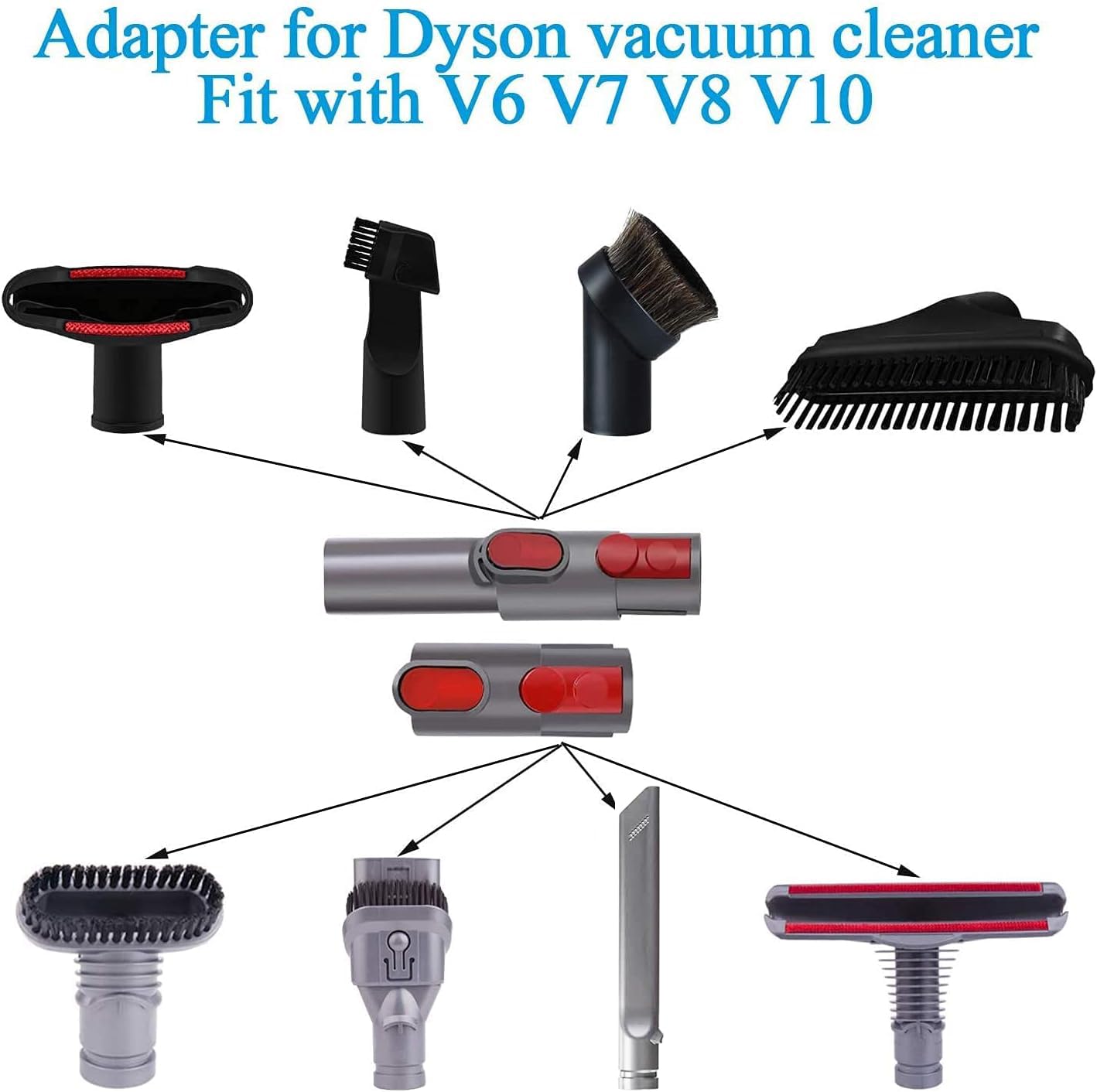 VACEXT combination tool blends multiple attachment functions for quick cleaning transitions