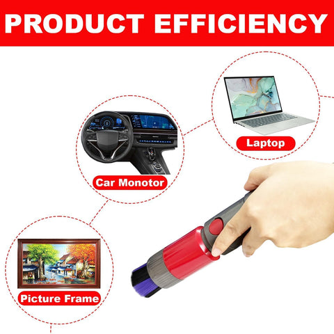 VACEXT flexi crevice brush for narrow gaps and vents.