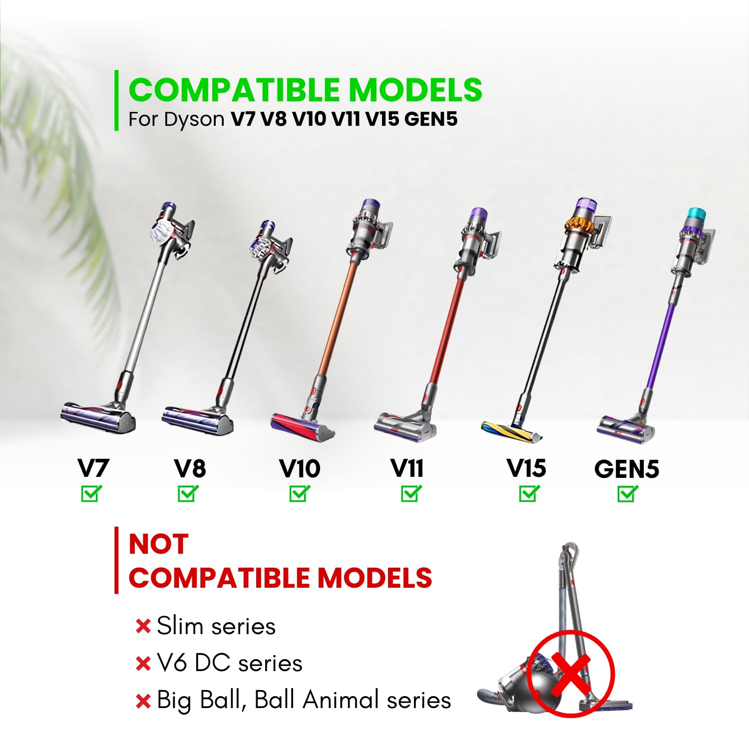 VACEXT mattress brush for upholstery cleaning.