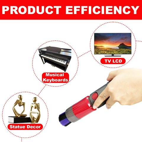 VACEXT stubborn brush for tough dirt and pet hair.
