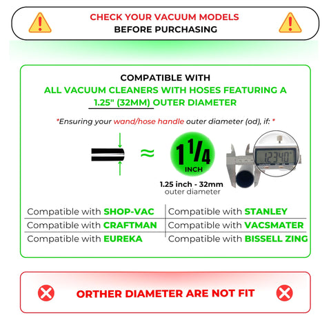 VACEXT Eureka 3670M extension wand compatibility