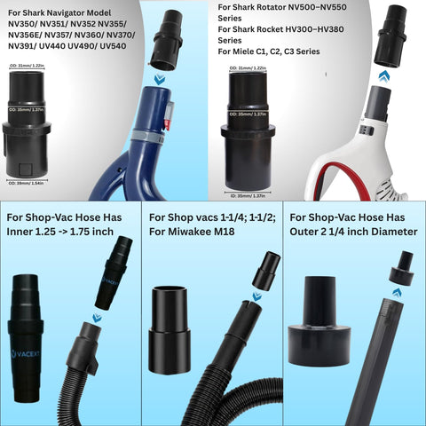 VACEXT free hose adapter offer adds value with purchase.