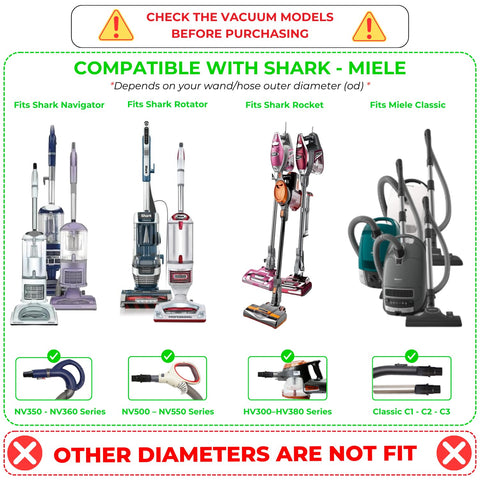 VACEXT Shark Rotator compatibility enhances versatile cleaning