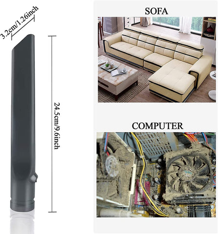 VACEXT vacuum attachments kit covers essential tasks for home and car cleaning