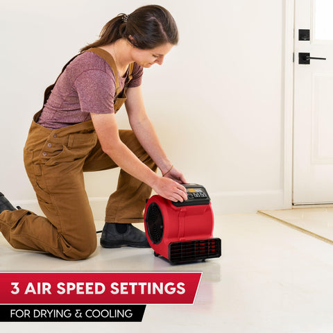 Vacmaster AM201 with three-speed controls for targeted airflow.