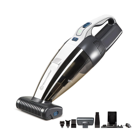 Vacmaster Pet Hair Cordless Hand Vacuum with motorized nozzle for deep pet hair removal