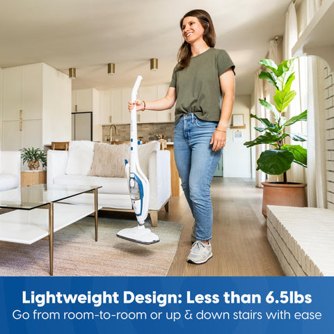 Vacmaster SMF1501 includes 14 accessories for targeted cleaning tasks.