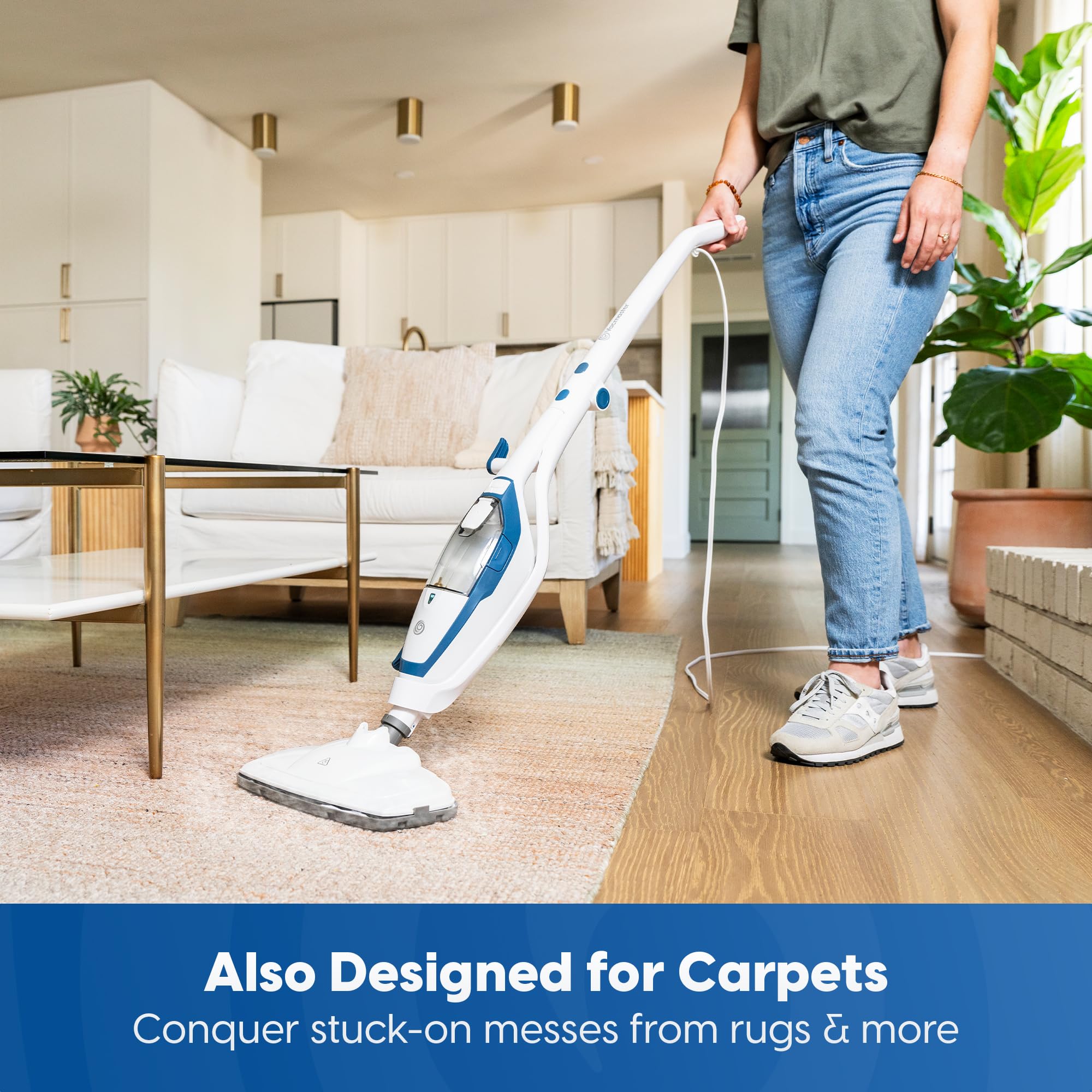 Vacmaster SMF1501 lightweight design for easier maneuvering.