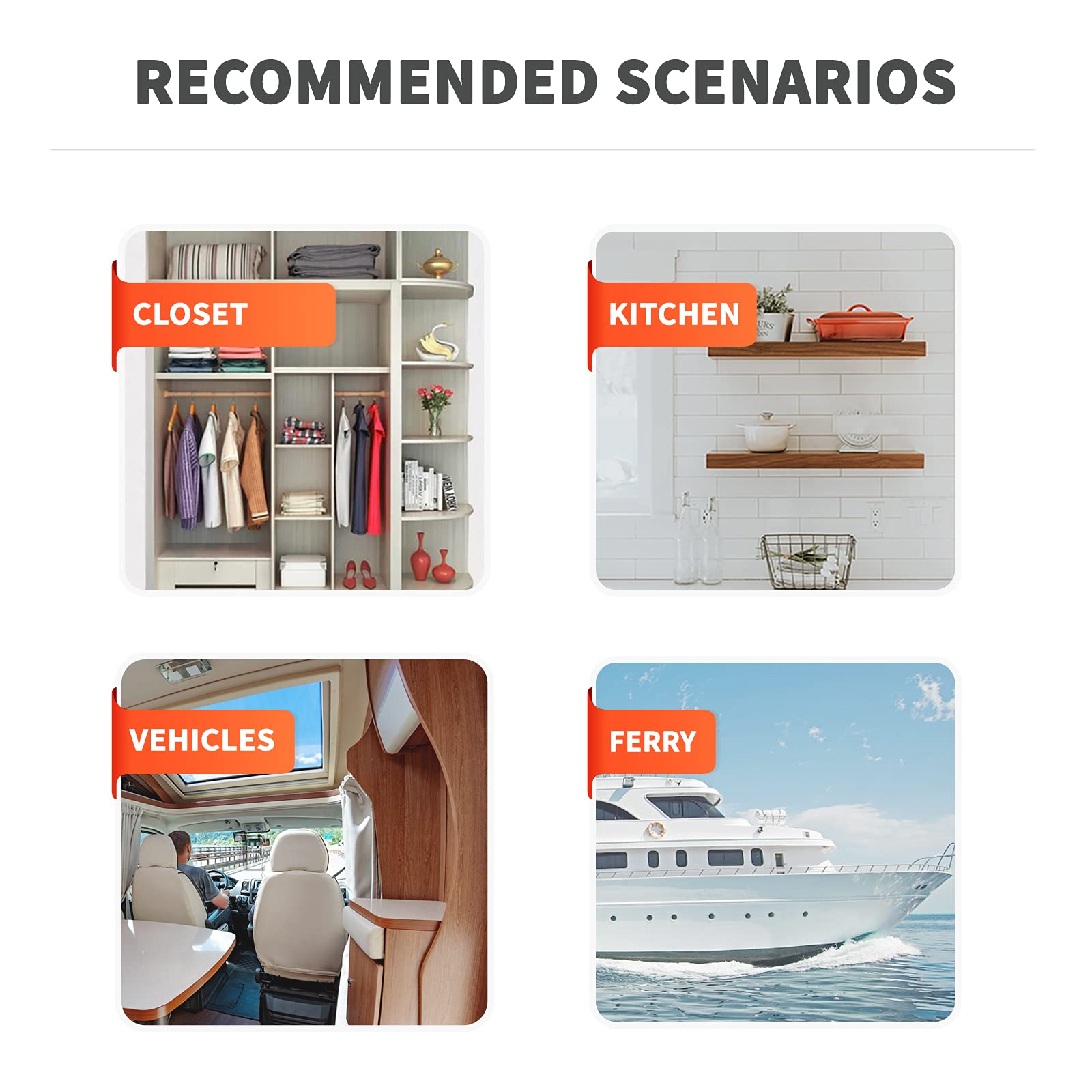 Vacplus compact design saves space in small closets and RVs