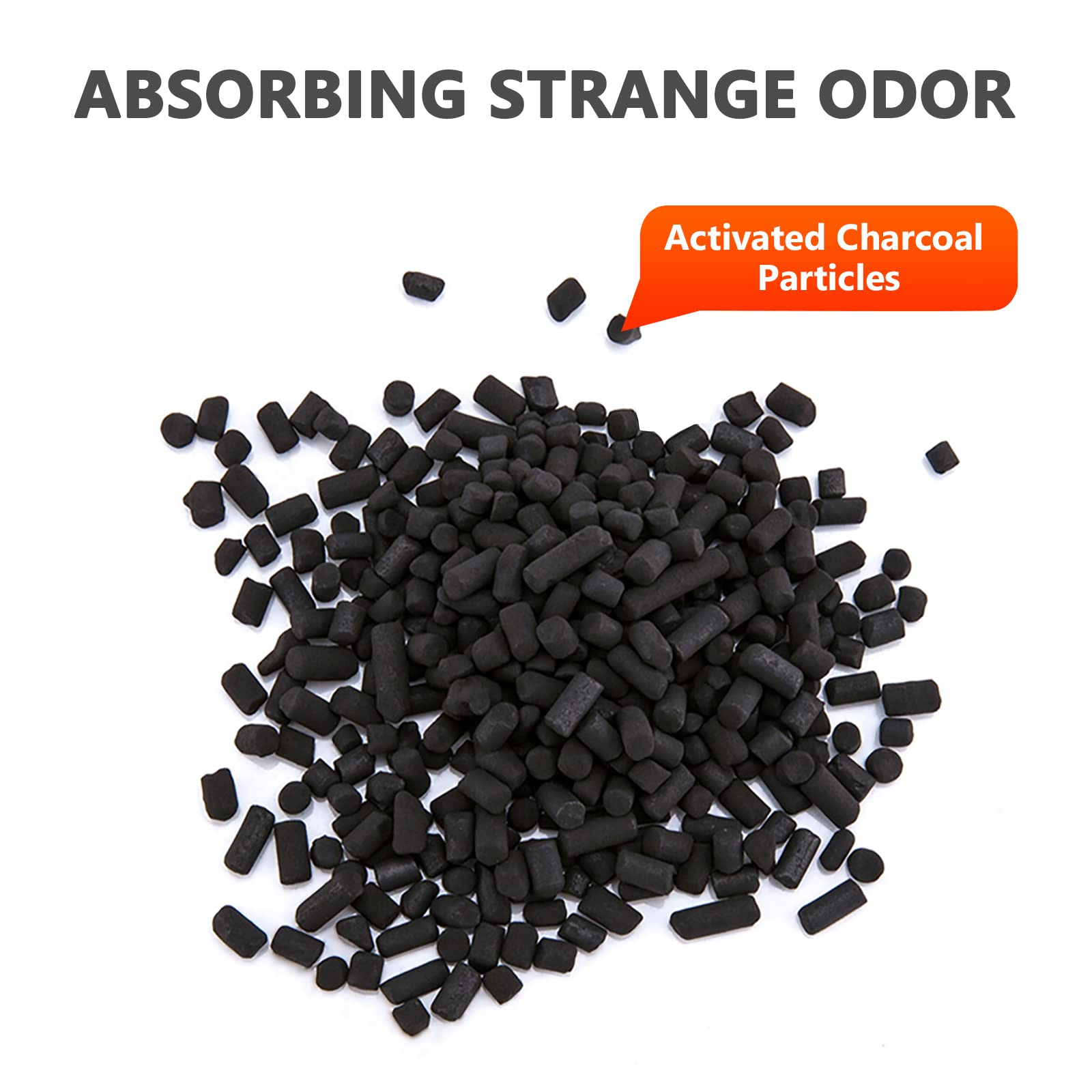 Vacplus moisture absorber 6-pack in closet reduces moisture and odors.