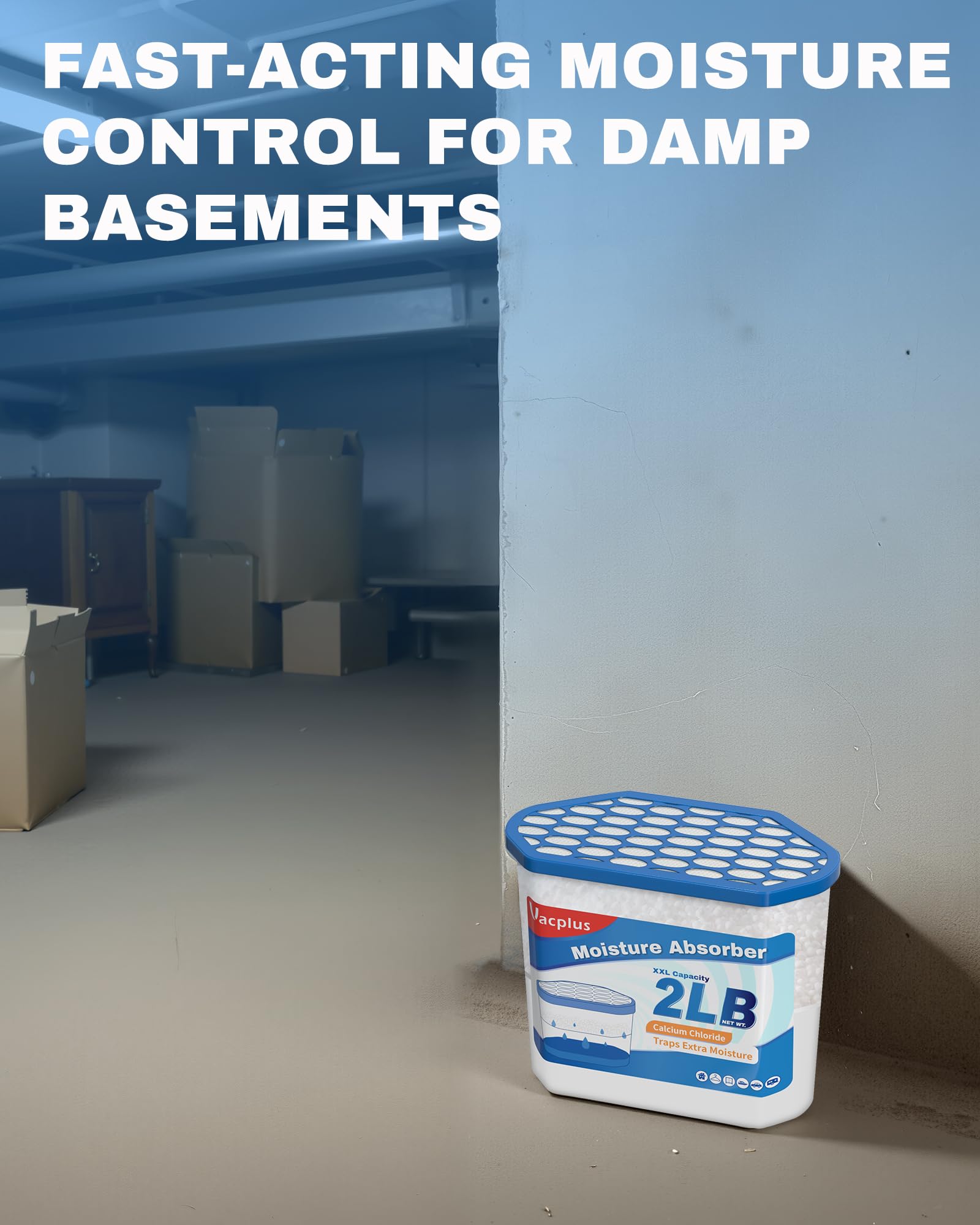Vacplus 2200ml capacity reservoir illustration