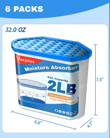 Vacplus moisture absorber suitable for RV travel
