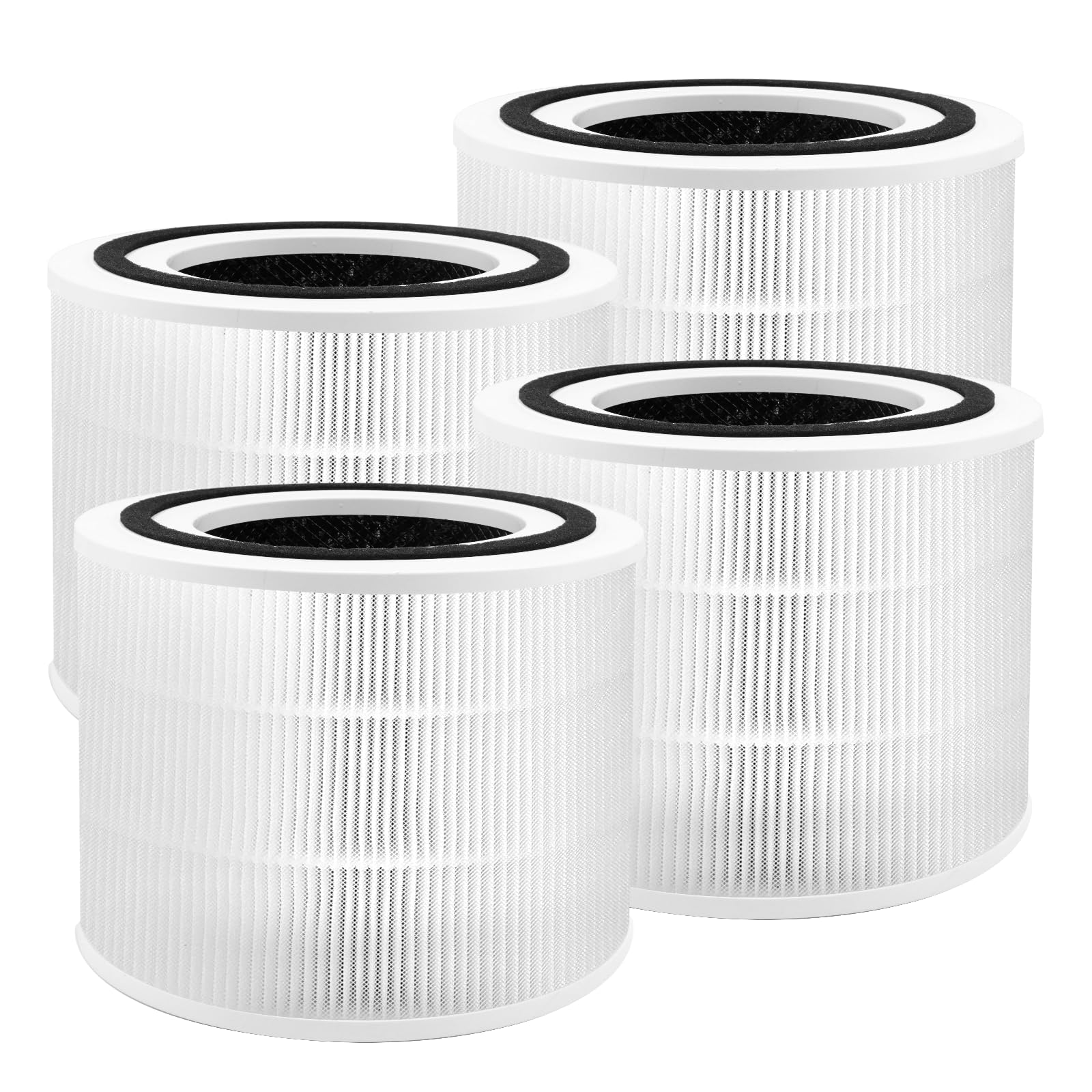 VacusMatrix 240 replacement filter front view, 3-in-1 filtration for cleaner air