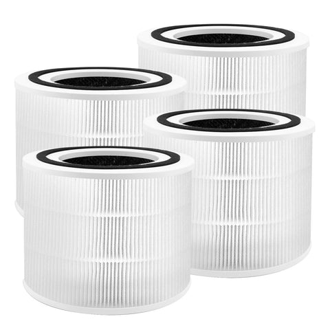 VacusMatrix 240 replacement filter front view, 3-in-1 filtration for cleaner air