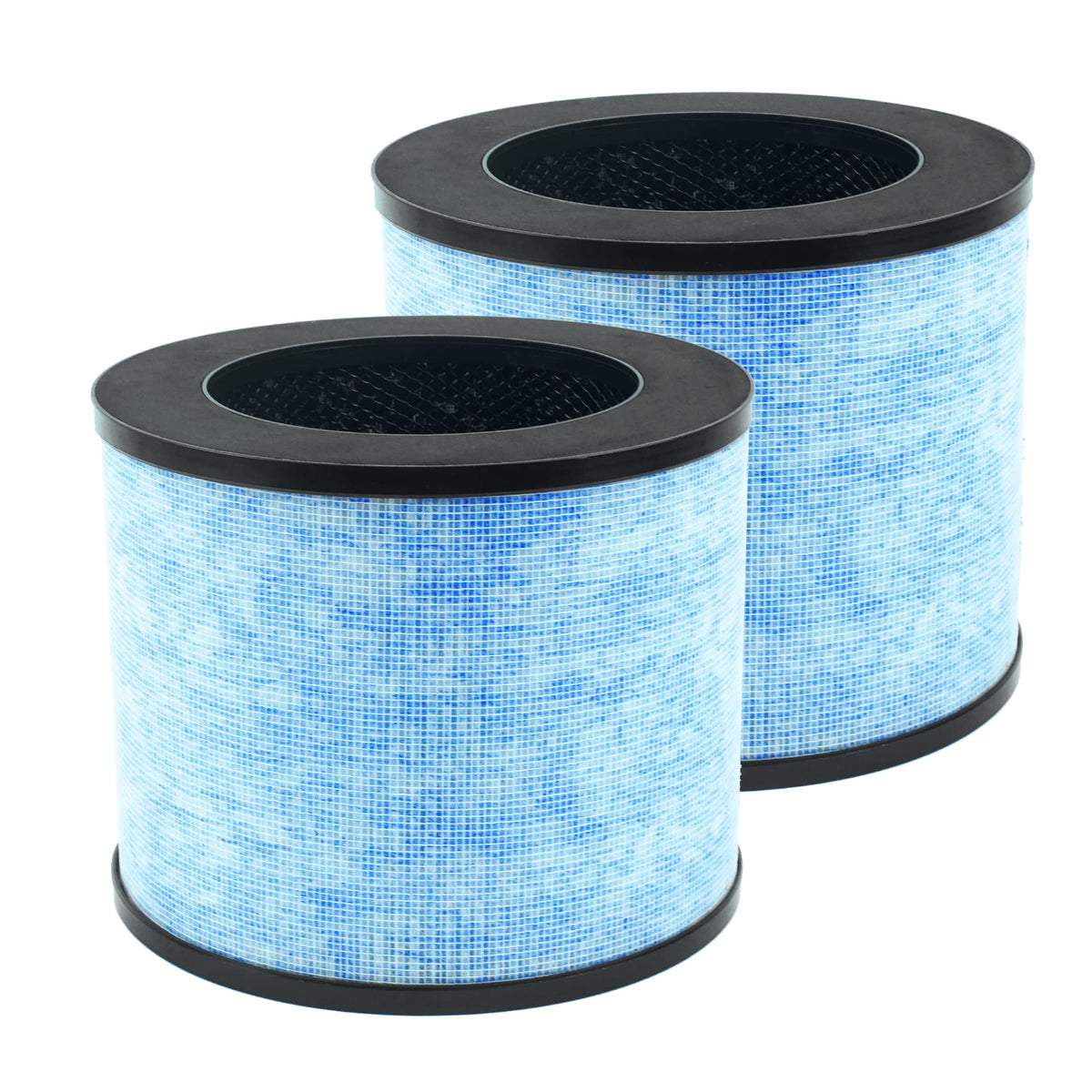 VacusMatrix F100 3-in-1 filter pack front view for quick air purification upgrade.