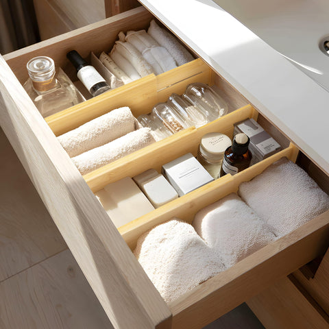 Organized drawers enhance daily routines and reduce clutter