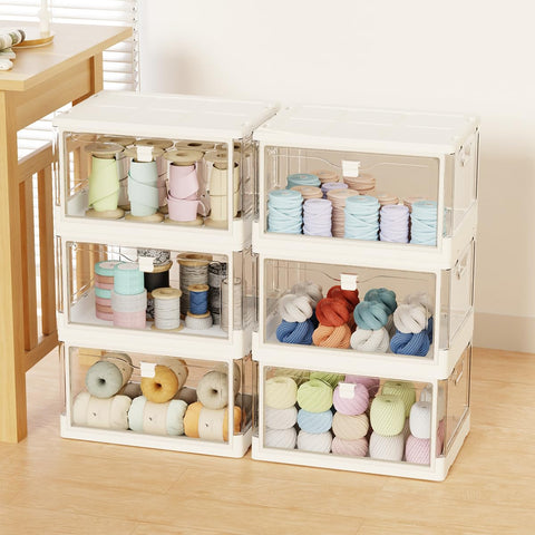 Vaela foldable storage bin collapsible design saves space for travel