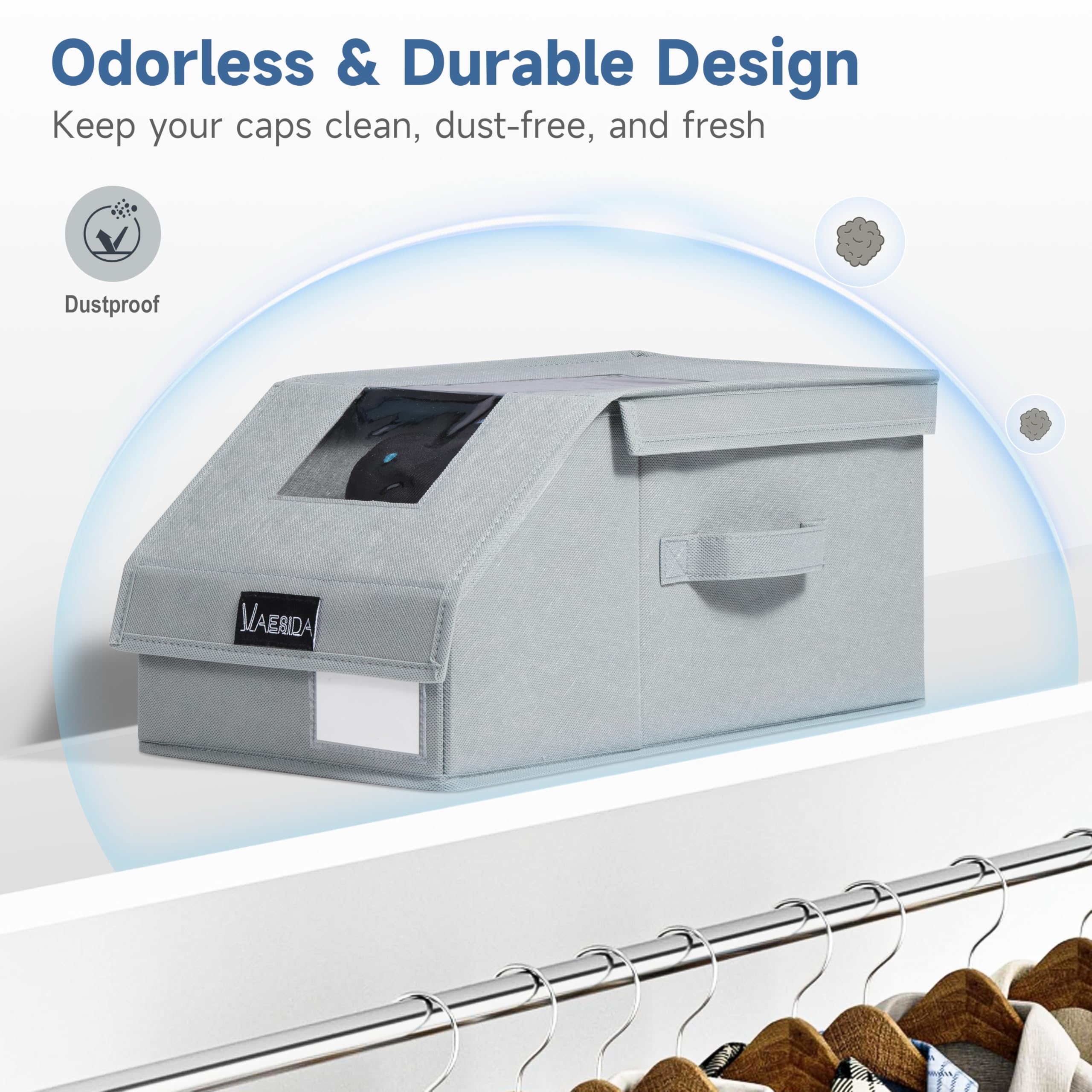 Foldable design saves space when not in use.