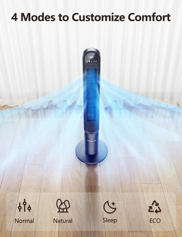 VAGKRI 135° up-down tilt adjusts airflow to seating areas.