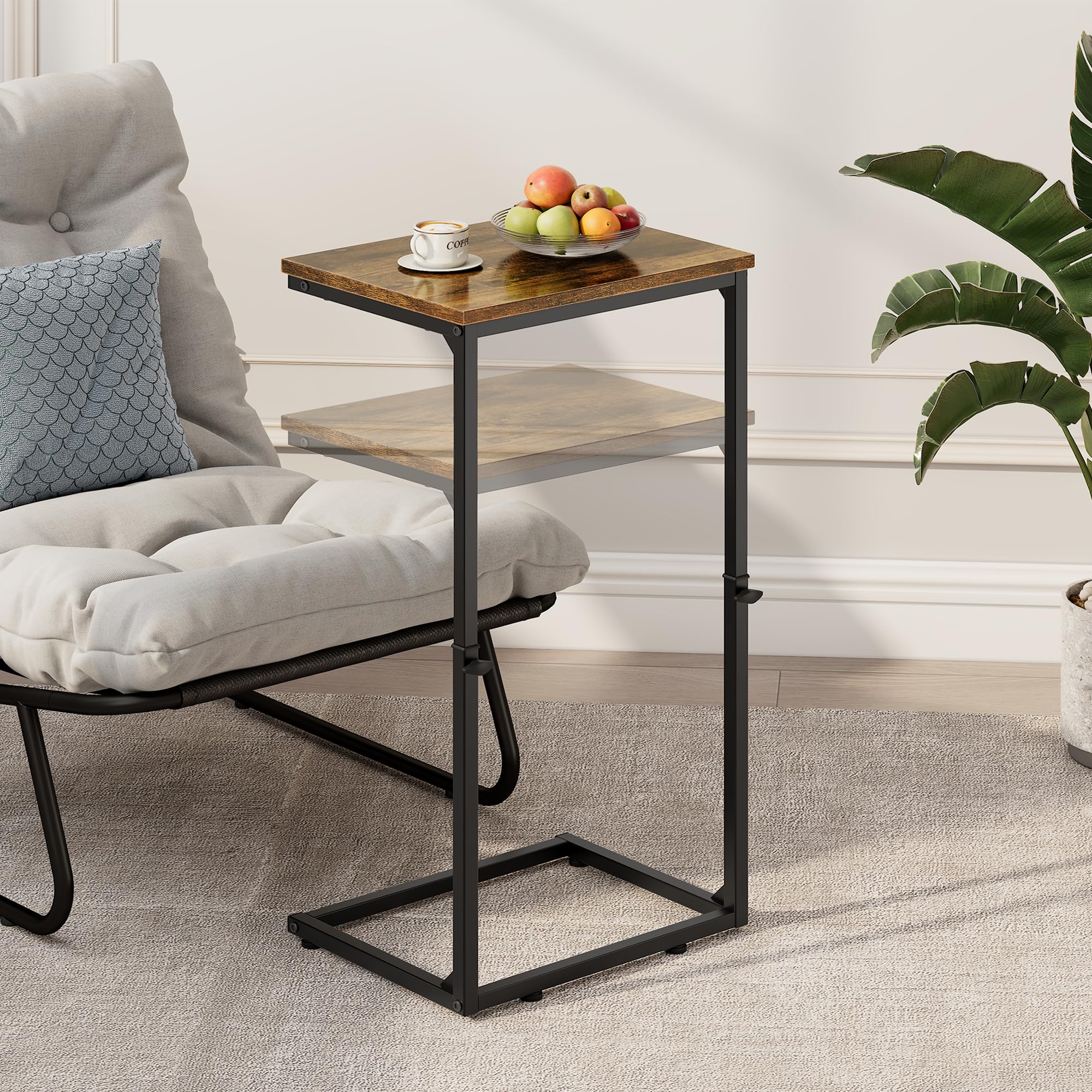 Vagusicc end table suitable for laptop and coffee on sofa or bed
