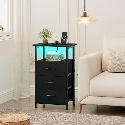 Vagusicc nightstand comes with easy-to-follow assembly tools