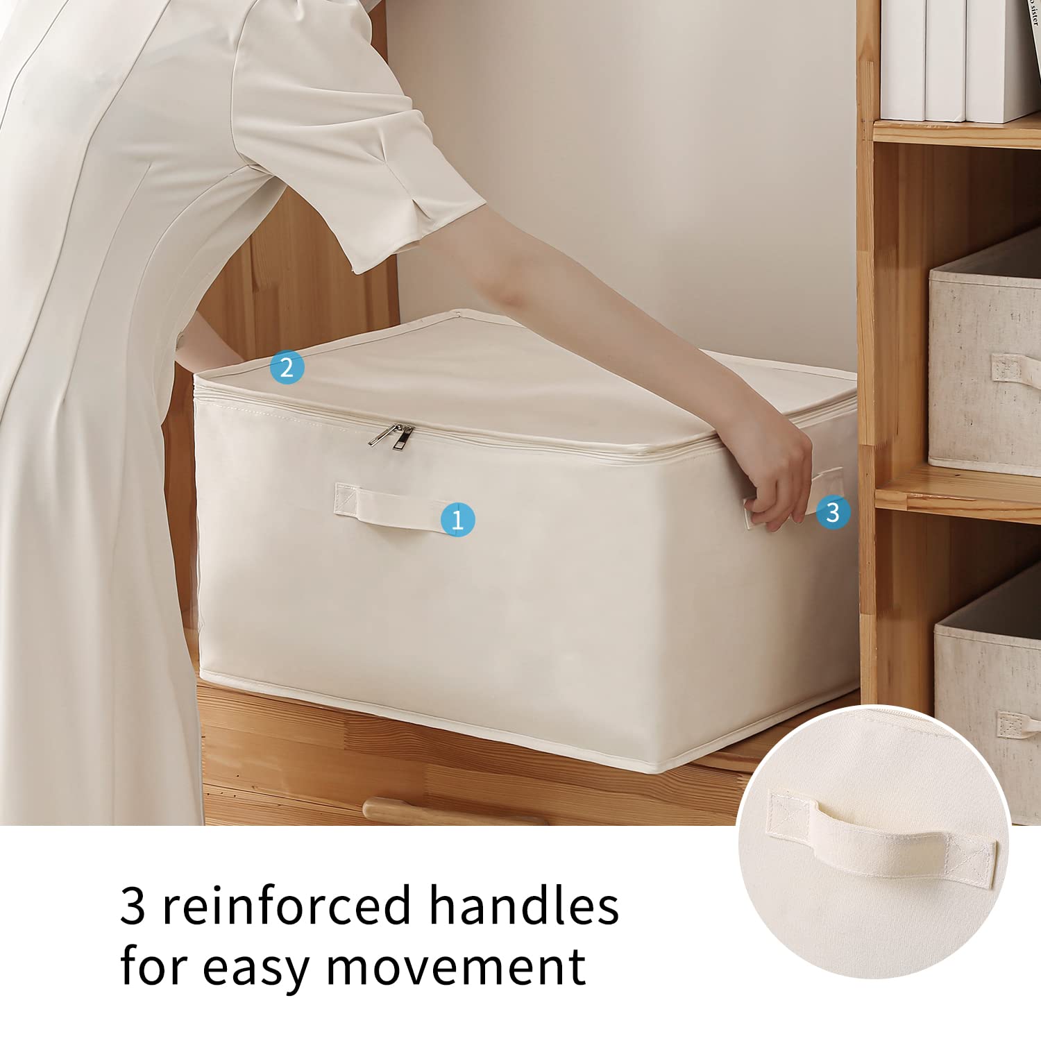 Vailando comforter pillows clothing storage keeps bulky items organized and accessible.