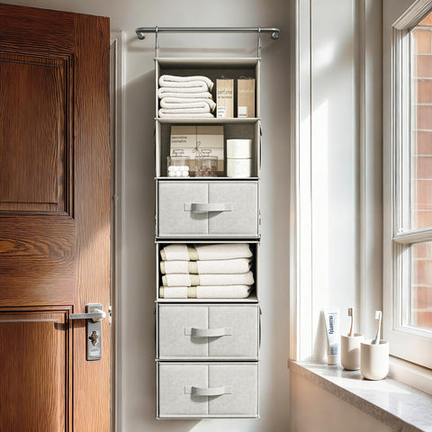 Vailando easy-assembly design makes closet setup quick and flexible