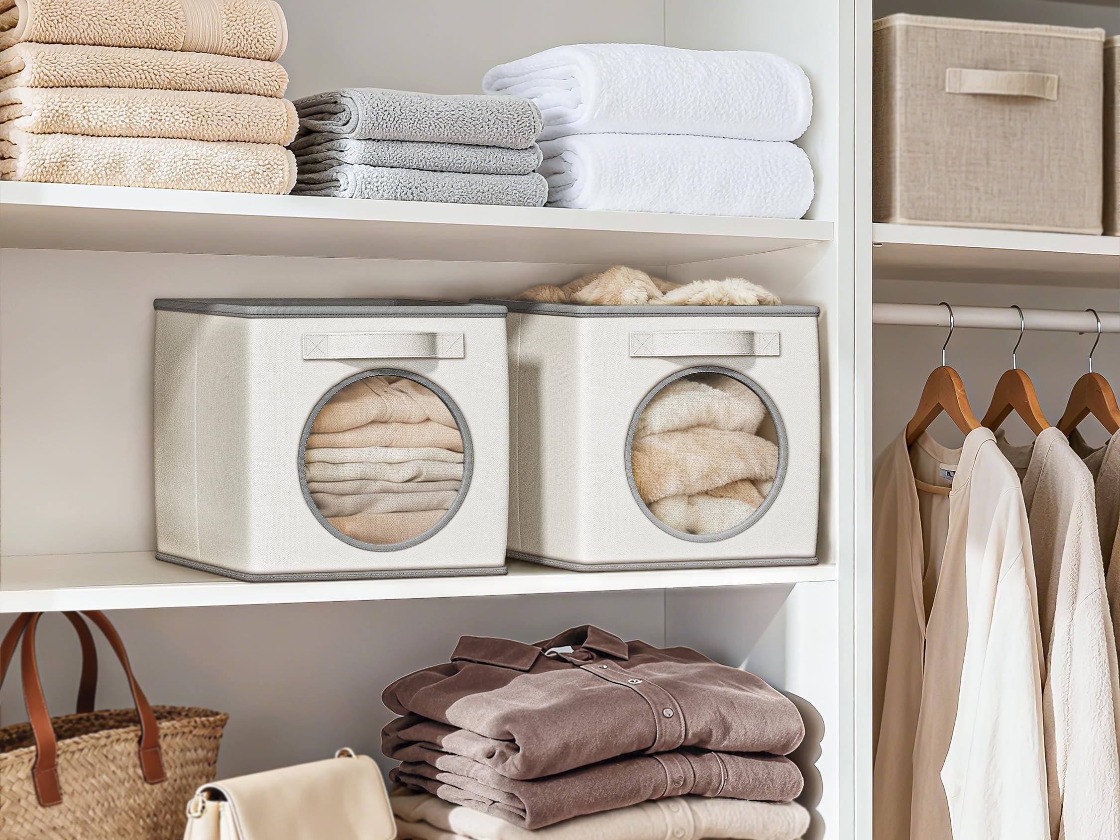 Vailando mesh window design helps locate items without removing the bin.