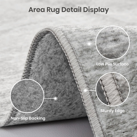 Valenrug low-pile 0.25 inch for easy vacuuming and cleaning.