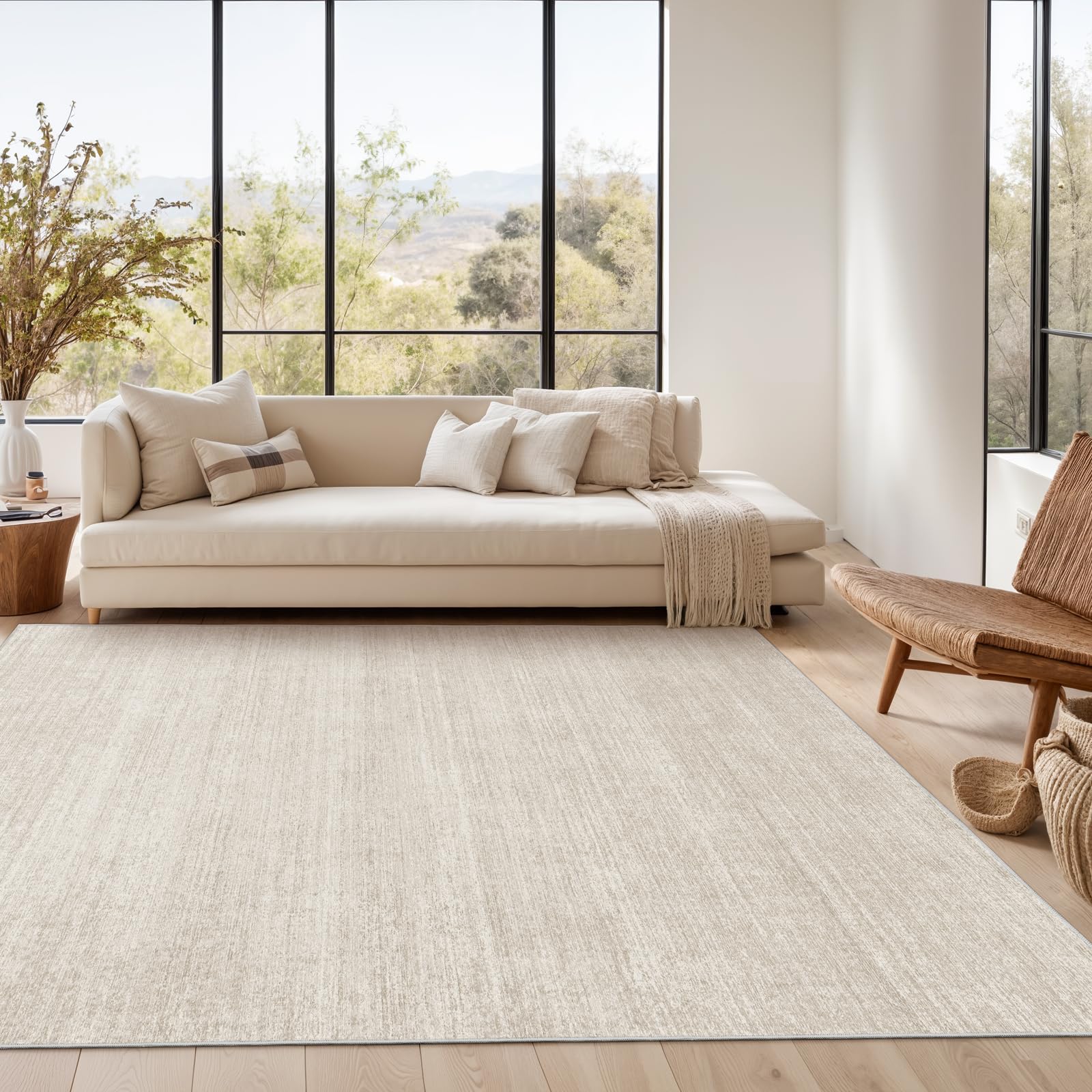 Valenrug soft microfiber surface provides cozy feel for family time.