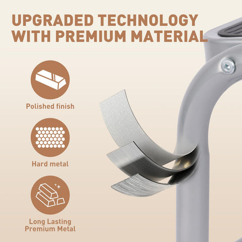 Valeo portable stool suitable for RV and camping tasks.