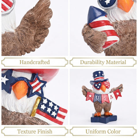 Valery Madelyn Americana eagle sculpture suitable for indoor interiors