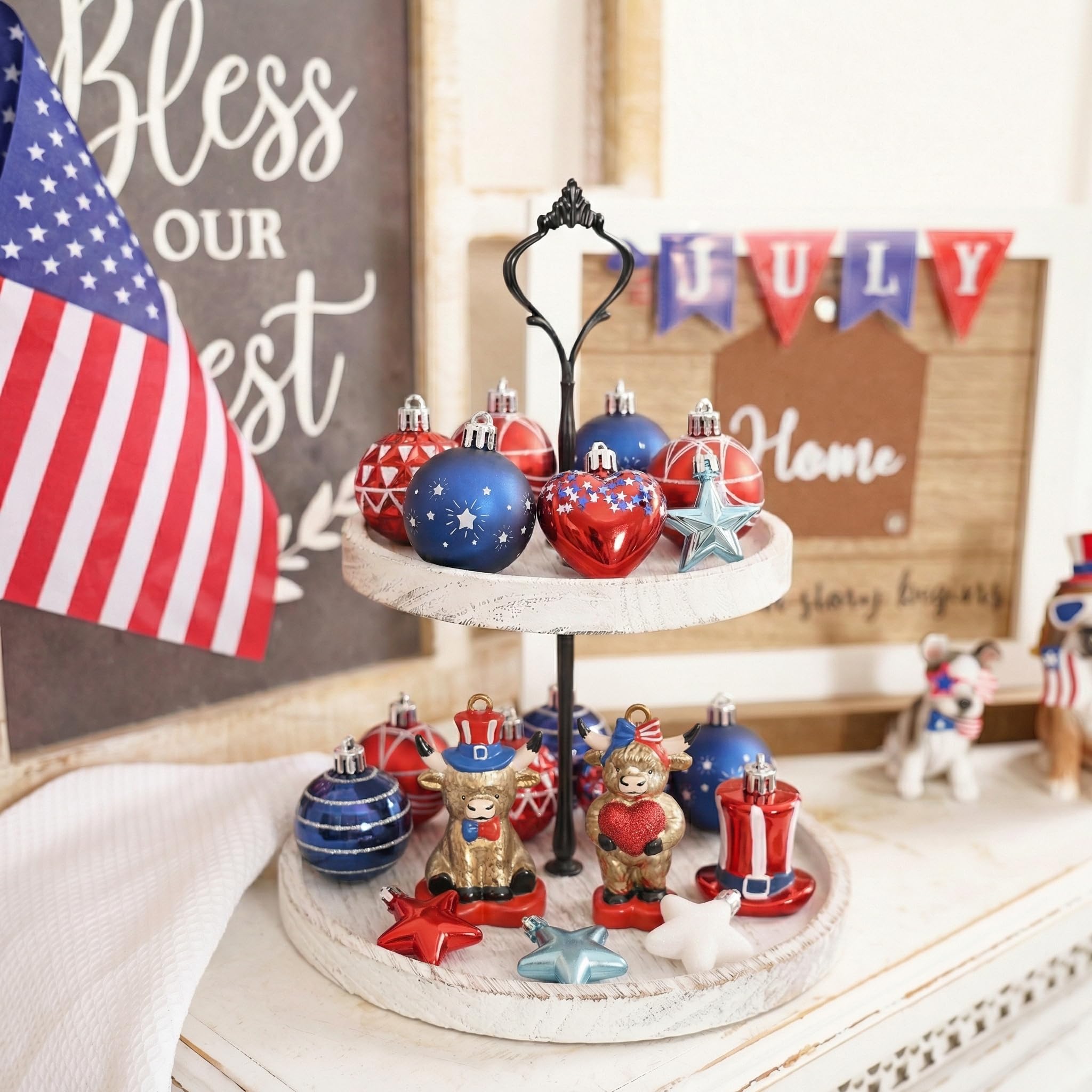 Valery Madelyn heart ornament adds sentimental touch for Memorial Day.