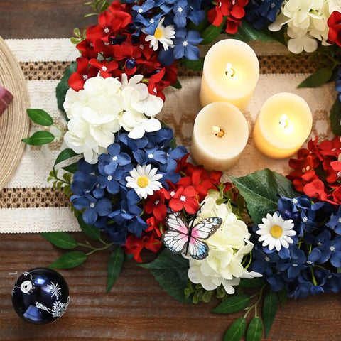 Memorial Day wreath by Valery Madelyn suitable for graves and remembrance