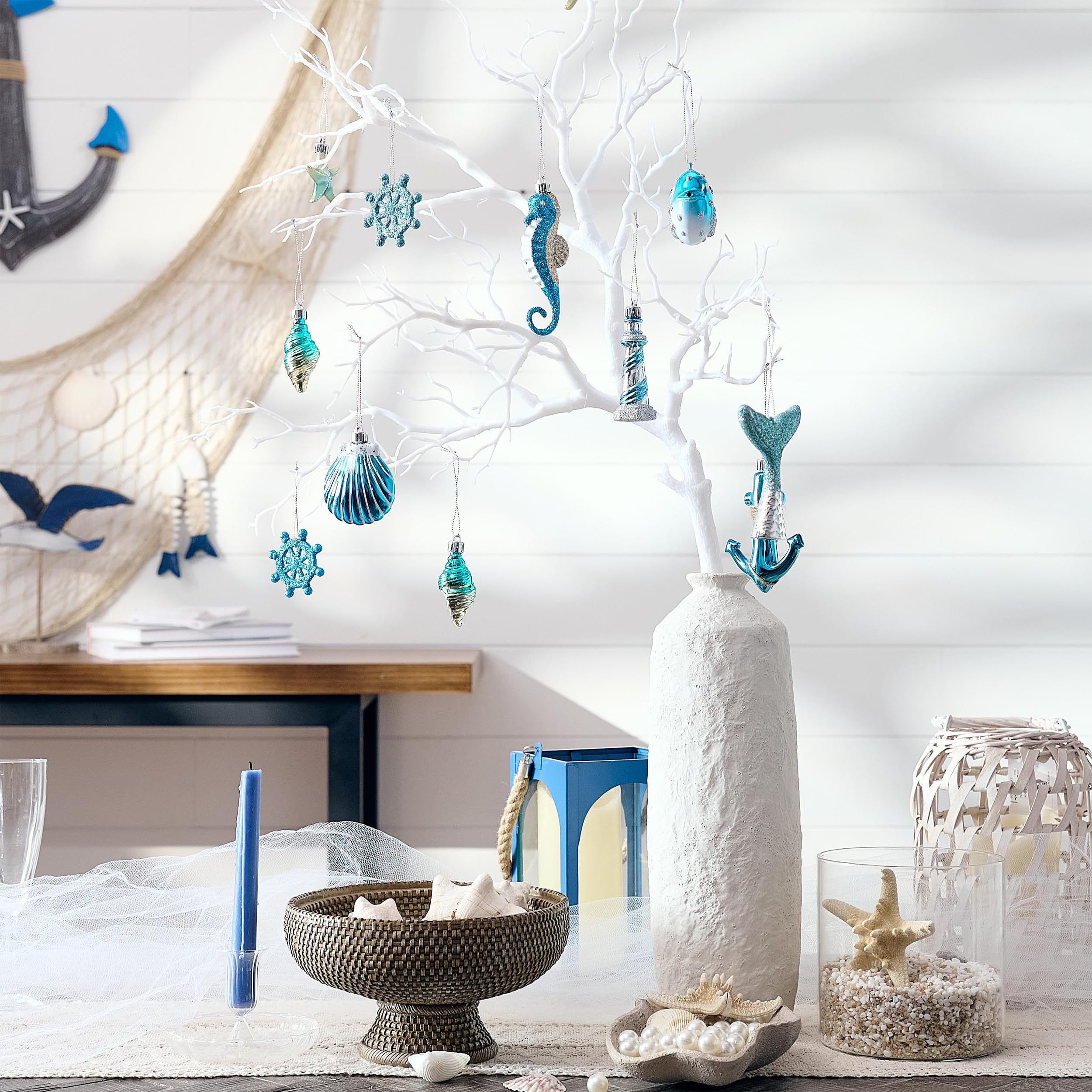 Valery Madelyn 3D starfish ornament with micro-crystal details for sparkle.